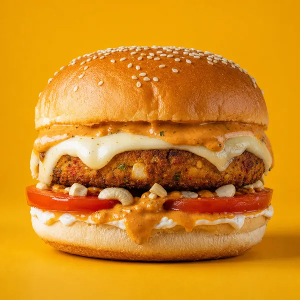 Ultimate Paneer Makhni Burger